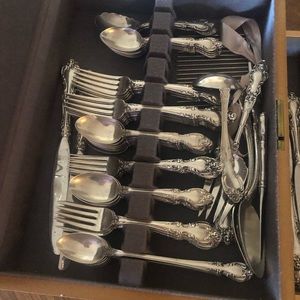Silver flatware